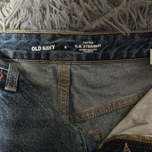 Old Navy O.G. Straight Jeans in Dark Blue
